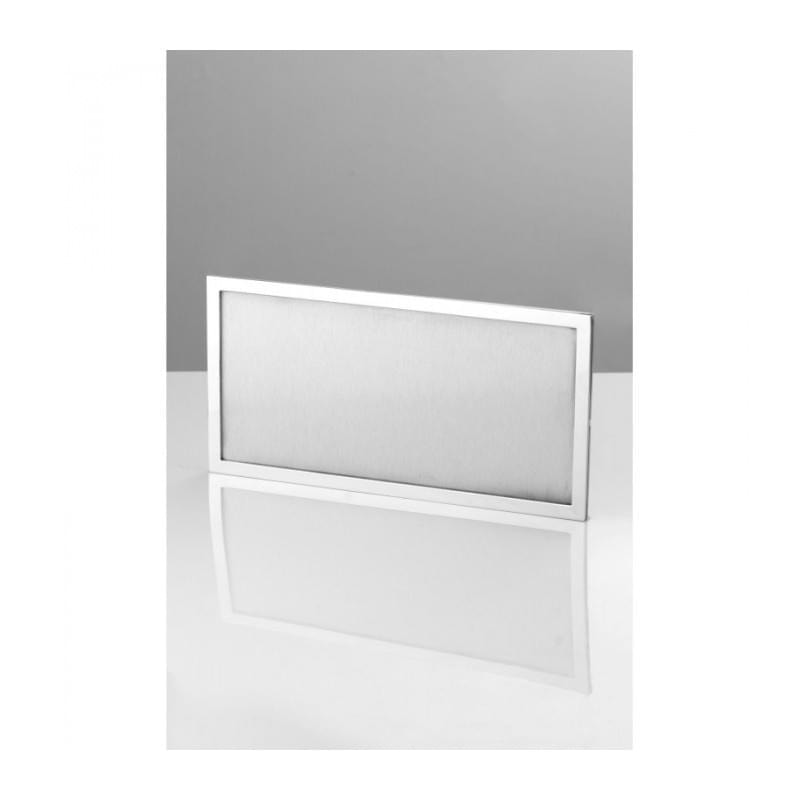 Tabliczka nagrobna ze stali nierdzewnej do grawerowania prostokątna 20x10 cm T6