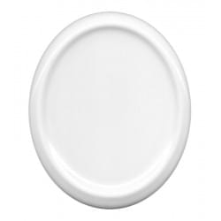 Zdjęcie na pomnik na nagrobek owalne kolorowe bohemia z białym paskiem