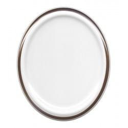 Zdjęcie na pomnik na nagrobek owalne kolorowe bohemia z platynowym paskiem